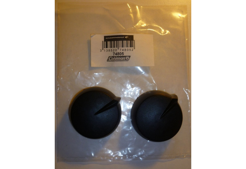 VOLANT / BOUTON DE GAZ ADELAIDE CAMPINGAZ (lot de 2 ) 74805 VOLANT / BOUTON DE GAZ ADELAIDE CAMPINGAZ (lot de 2 ) 74805