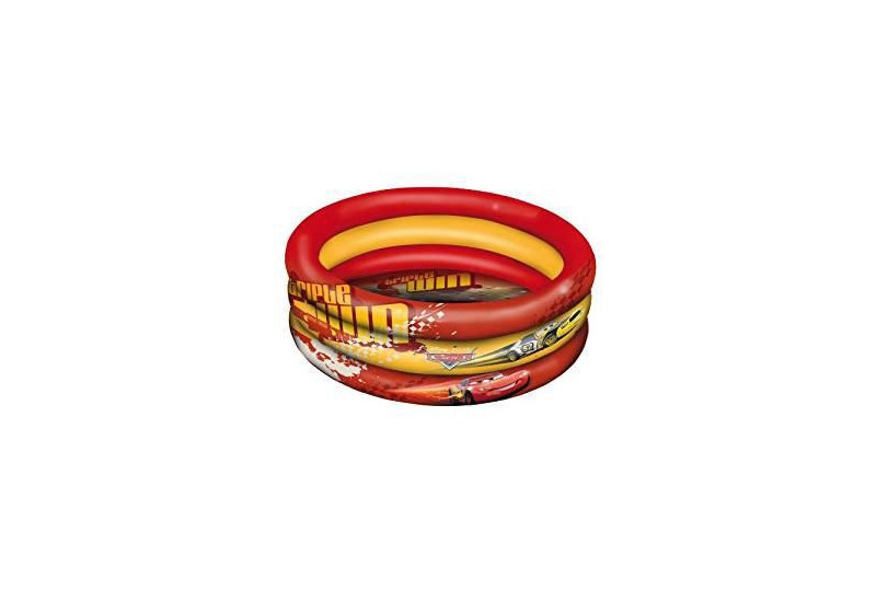  PISCINE GONFLABLE 100CM CARS - ROUGE 