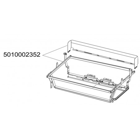 CADRE SUPPORT DE CUVE + PAREVENT POUR BARBECUE 3 SERIES CAMPINGAZ 5010002352 CADRE SUPPORT DE CUVE + PAREVENT POUR BARBECUE 3 SERIES CAMPINGAZ 5010002352