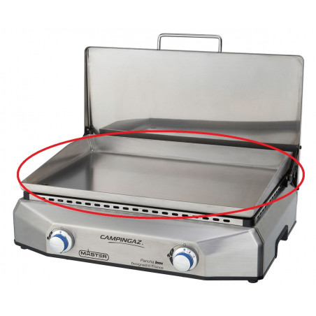 PLAQUE INOX 304 POUR PLANCHA A POSER MASTER CAMPINGAZ 5010005406 PLAQUE INOX 304 POUR PLANCHA A POSER MASTER CAMPINGAZ 5010005406