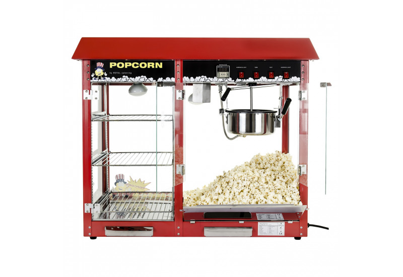 LOCATION MACHINE A POPCORN AVEC ZONE DE MAINTIENT AU CHAUD