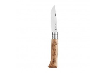 OPINEL - TRADITION N°08 INOX GRAVE "VELO"