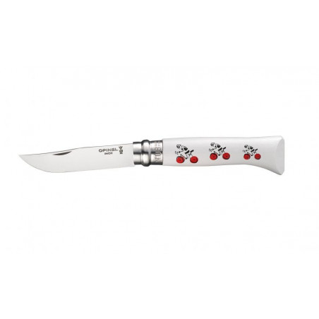 OPINEL - N08 CYCLISTE MANCHE BLANC OPINEL - N08 CYCLISTE MANCHE BLANC