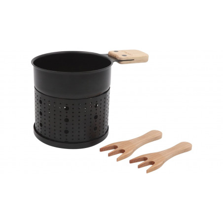 FONDUE AU CHOCOLAT A LA BOUGIE POUR 2 - COOKUT FONDUE AU CHOCOLAT A LA BOUGIE POUR 2 - COOKUT