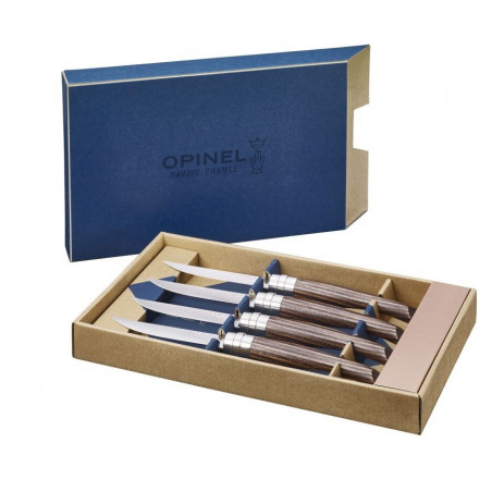 OPINEL - COFFRET TABLE CHIC CHOCOLAT Edition Spéciale 2021 (Coffret de 4 couteaux) OPINEL - COFFRET TABLE CHIC CHOCOLAT Edition Spéciale 2021 (Coffret de 4 couteaux)