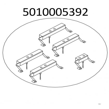 KIT D'ELECTRODES + SUPPORTS POUR BARBECUE MASTER 4 CAMPINGAZ 5010005392 KIT D'ELECTRODES + SUPPORTS POUR BARBECUE MASTER 4 CAMPINGAZ 5010005392