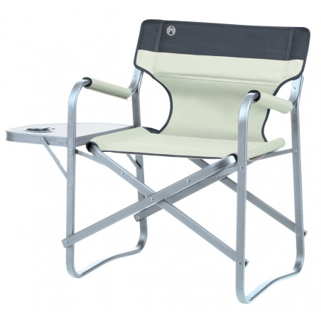 FAUTEUIL PLIANT ALUMINIUM AVEC TABLETTE / DECK CHAIR WITH TABLE COLEMAN 204066 FAUTEUIL PLIANT ALUMINIUM AVEC TABLETTE / DECK CHAIR WITH TABLE COLEMAN 204066