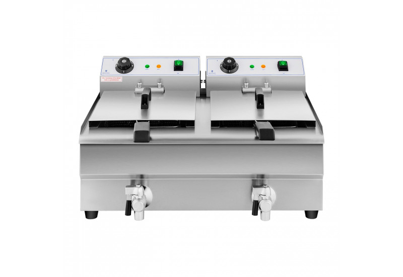 Location Animation Culinaire Friteuse Electrique 2 bacs - 2 x 16 litres -  Royal Catering